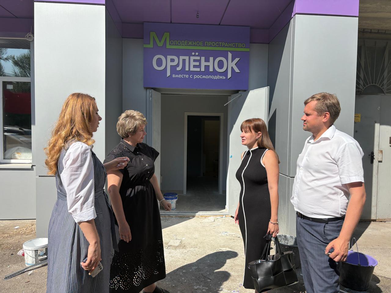 Подходят к завершению ремонтные работы молодёжных пространств в рамках национального проекта.