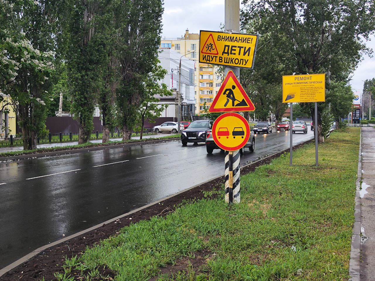В текущем году благодаря нацпроекту отремонтируют более 7 километров дорог.